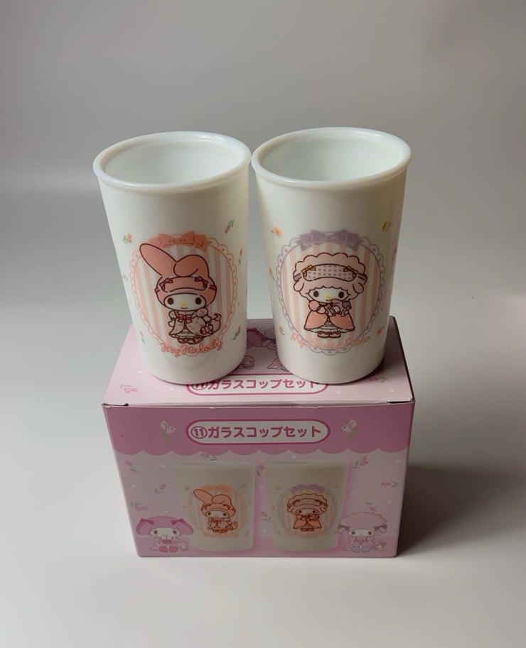 Sanrio My melody ceramic cups set of two