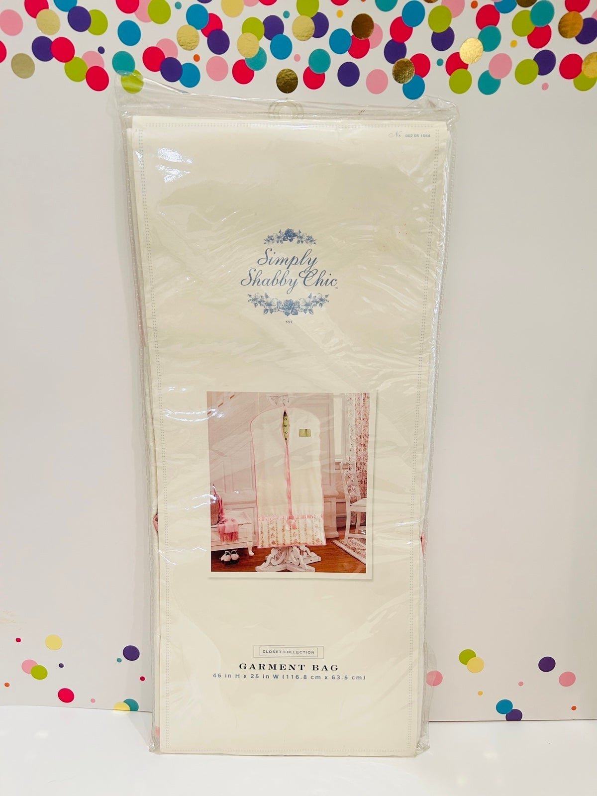 Simply Shabby Chic Garment Bag. New