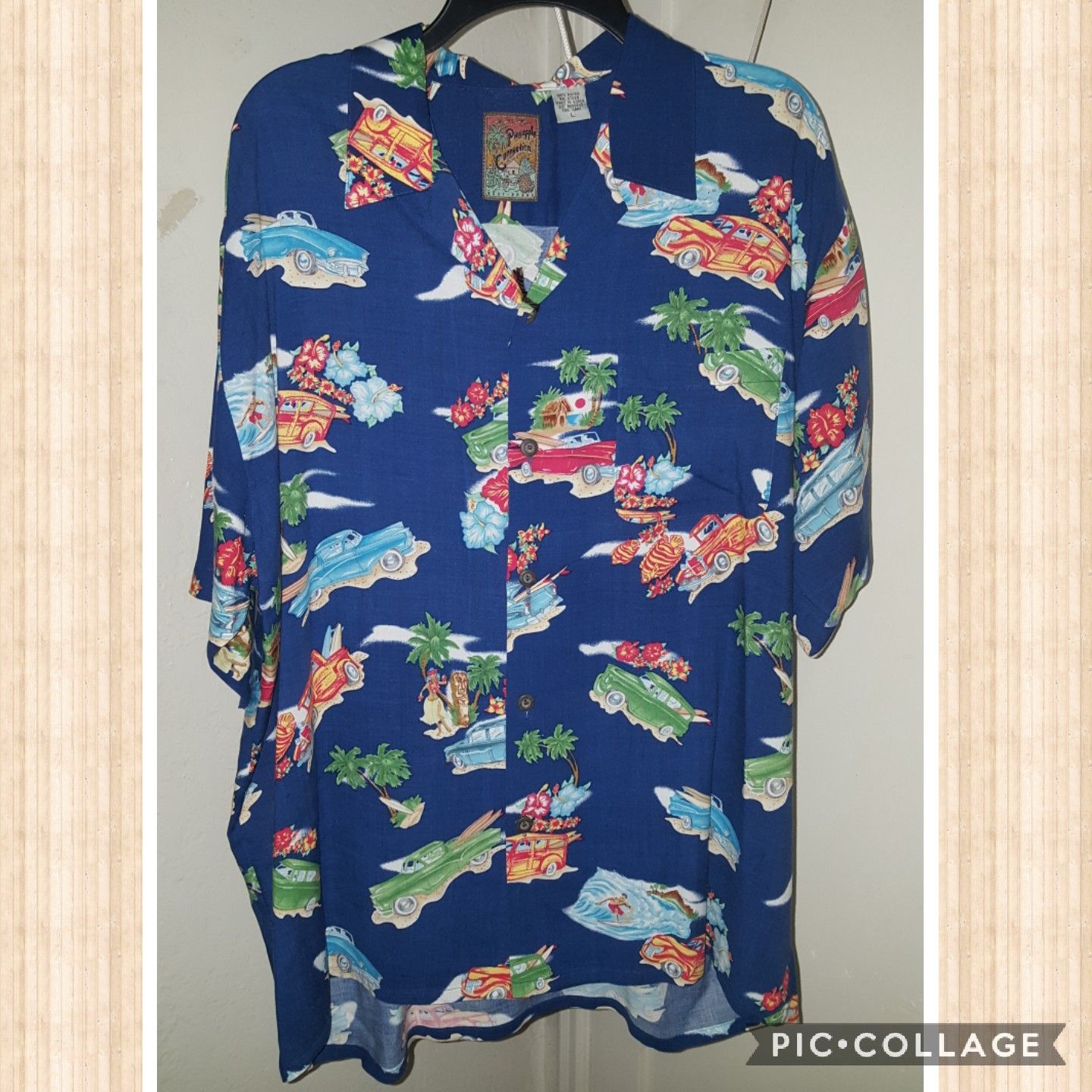 Pineaplle Connection Hawaiian mens shirt