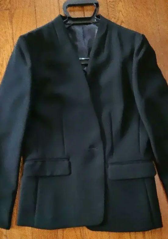 Anchorwoman Black Suit Jacket & Skirt
