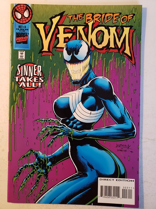 Venom: Sinner Takes All #3 - NM- 1st She-Venom