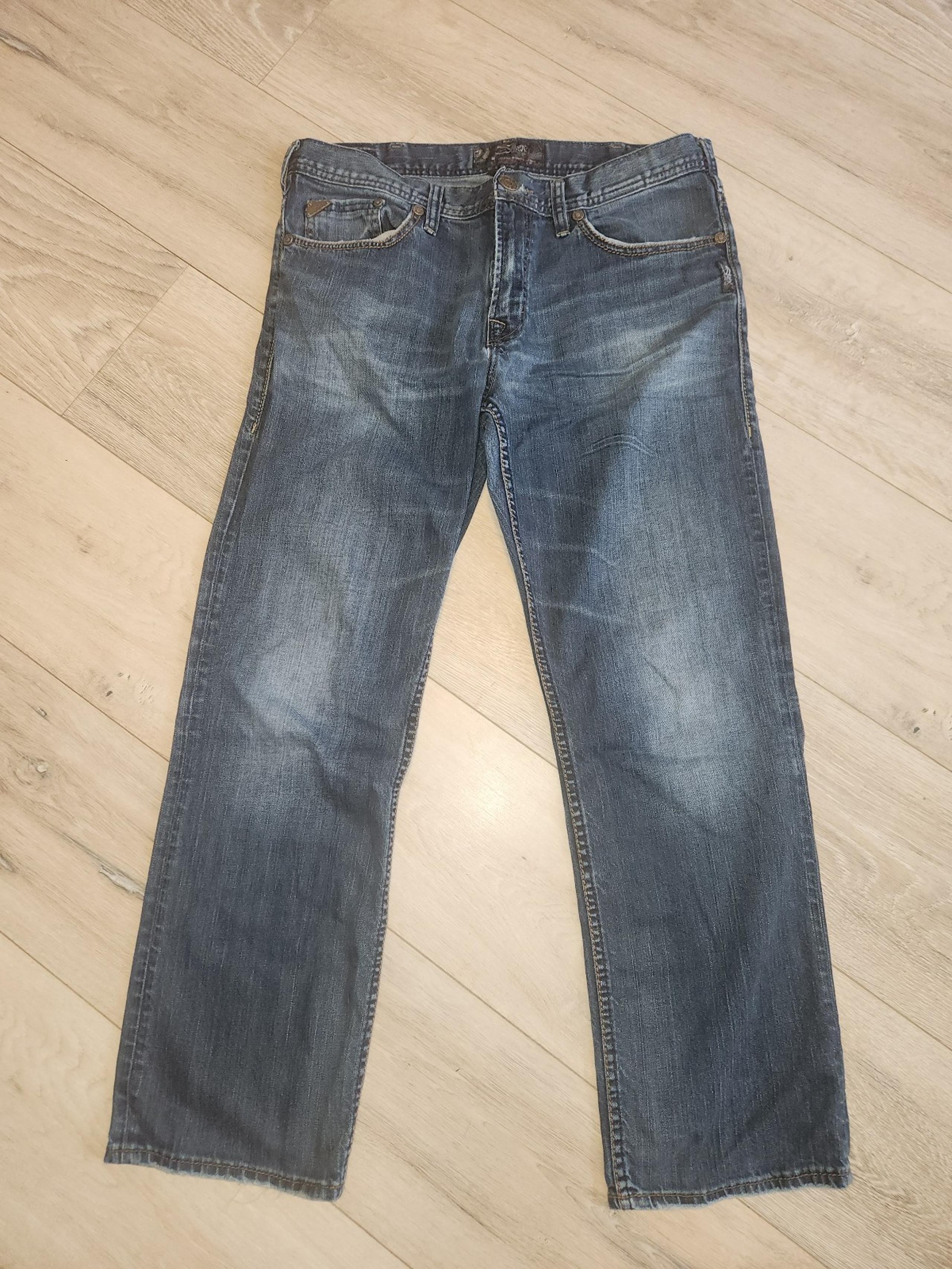 Silver Jeans Co Grayson Heritage Men's W34/L30 Blue Jeans