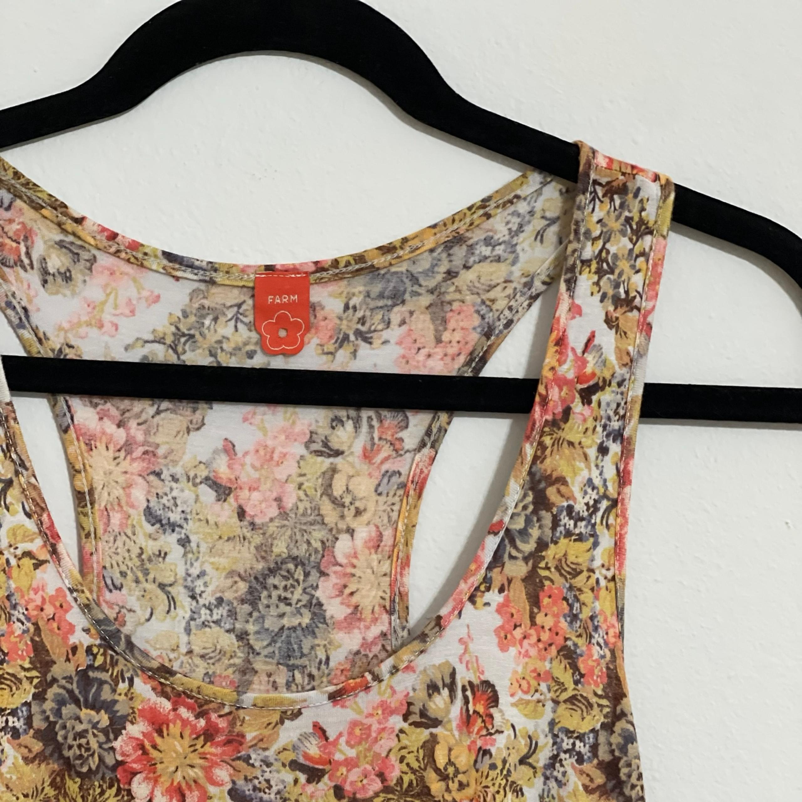FARM RIO VERY RARE BEAUTIFUL SLEEVELESS FLORAL MAXI DRESS