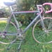 Rare color gray/ pink Cannondale vintage road bike 58 cm