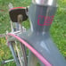 Rare color gray/ pink Cannondale vintage road bike 58 cm