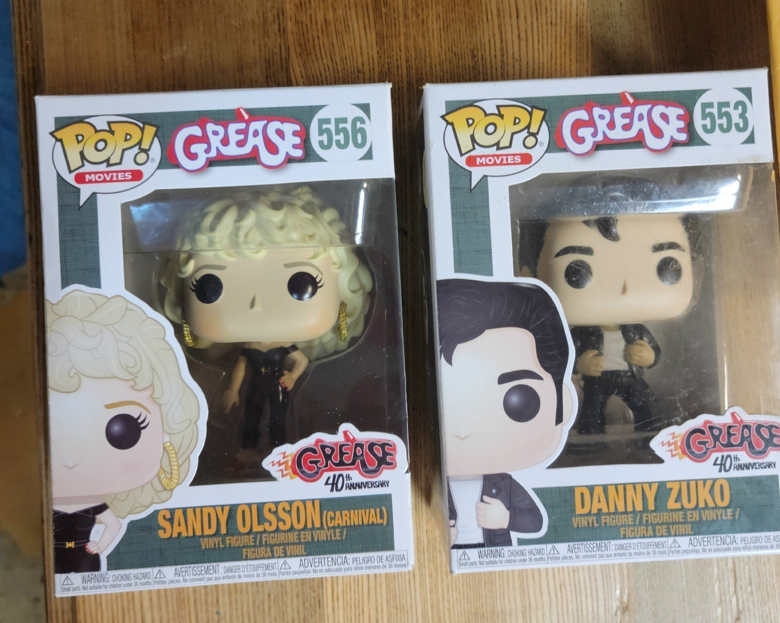 Funko Pop Movies Grease Danny Zuko & Sandy Olsson