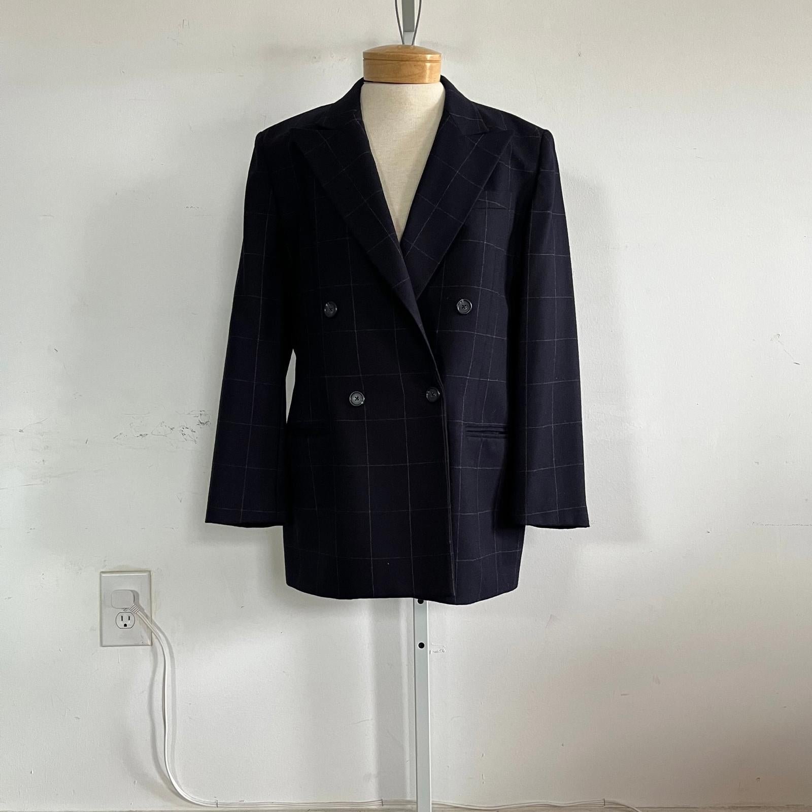 Vintage Lauren Ralph Lauren Navy Blue Blazer - 90s Preppy Style