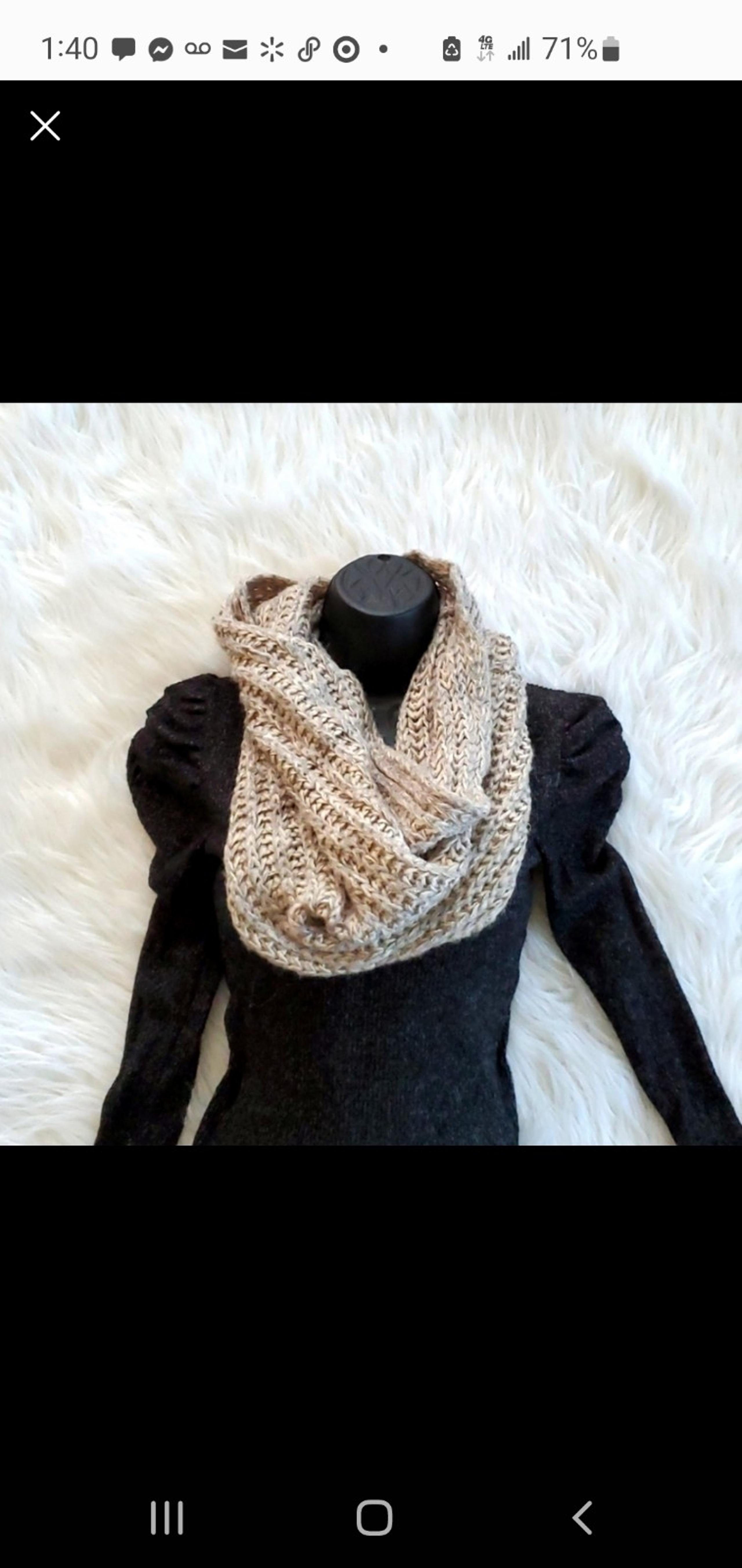 Turtleneck Infinity Scarf
