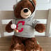 Cleveland Indians lot - includes blanket, bear, pompom, picture holder