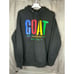 G.O.A.T Rich And Rugged Pullover Sweatshirt Hoodie Mens Size Large L