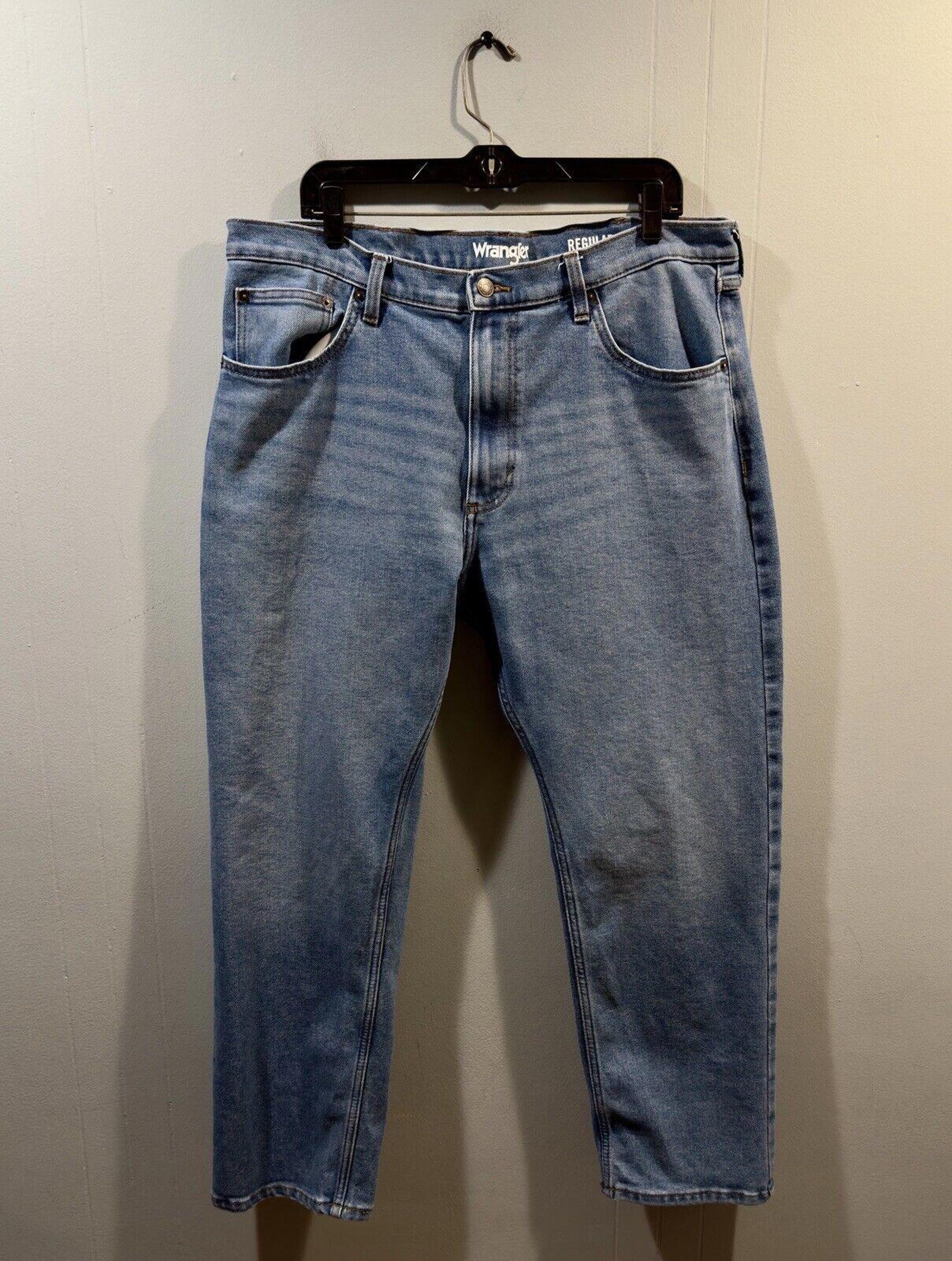 Mens Dickies Jeans, Size W40 X In. 28 Rugged Work or Play Pants Blue