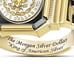 Men's 18K Gold Tungsten Steel size 8