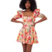 NWT! For Love & Lemons Dascha Puff Sleeve Mini Dress - Size Medium