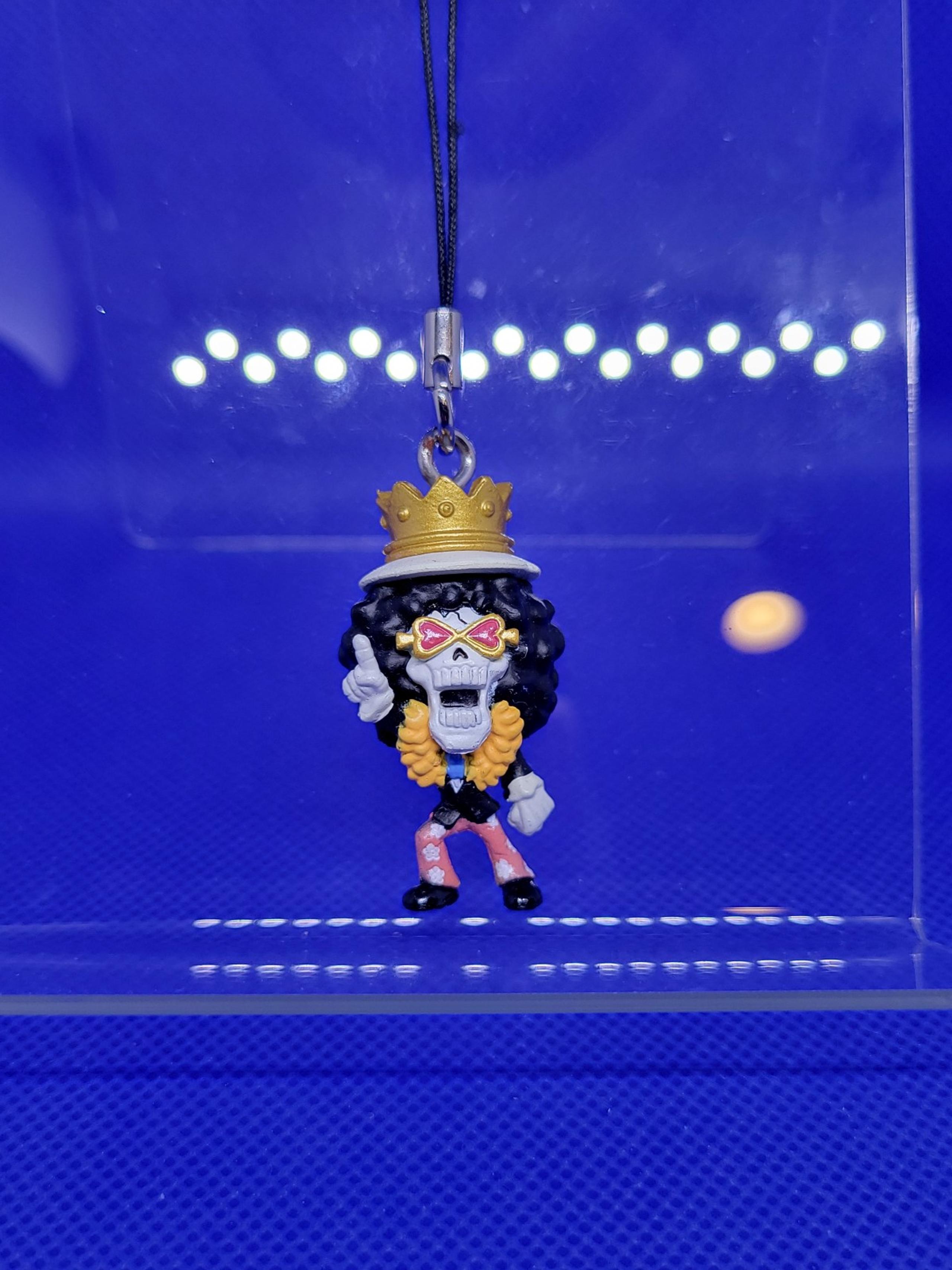 Brook [One Piece] Figure Mascot Gotochi Charm / Phone Strap / Keychain -