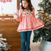 Matilda Jane girls 3t/4t Christmas outfit