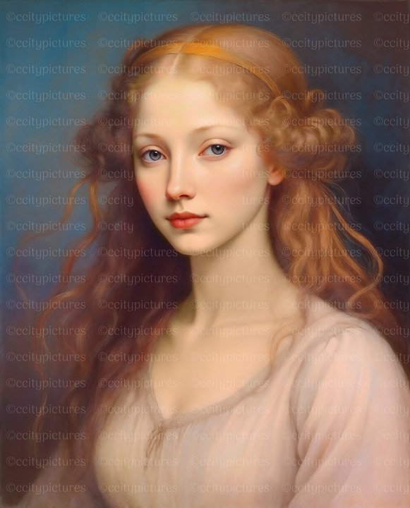 Fine Art Giclee Print, Portrait of a Woman #24-0902