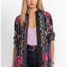 NWT JOHNNY WAS ROSALYNDA BUTTON DOWN Long Sleeve SHIRT Size XS Silk Blend