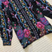 NWT JOHNNY WAS ROSALYNDA BUTTON DOWN Long Sleeve SHIRT Size XS Silk Blend
