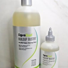 DEVACURL BUILDUP BUSTER MICELLAR WATER CLEANSING SERUM 32 OZ & 8 OZ - LOT OF 2