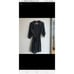 Adore Me black robe with lace detail