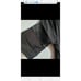 Adore Me black robe with lace detail