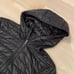Woolrich John Rich & Bros black puffer hooded insulated jacket