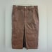 A.L.C Alden Skirt Size 10 Brown Faux Leather