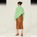 A.L.C Alden Skirt Size 10 Brown Faux Leather