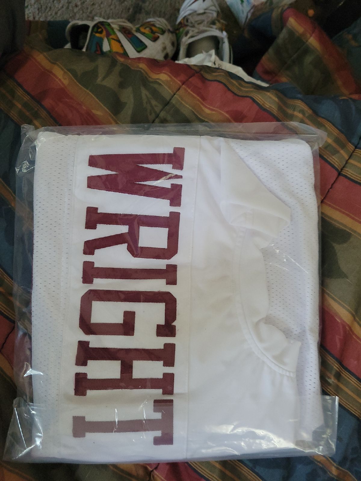 Isiah Wright Signed Jersey