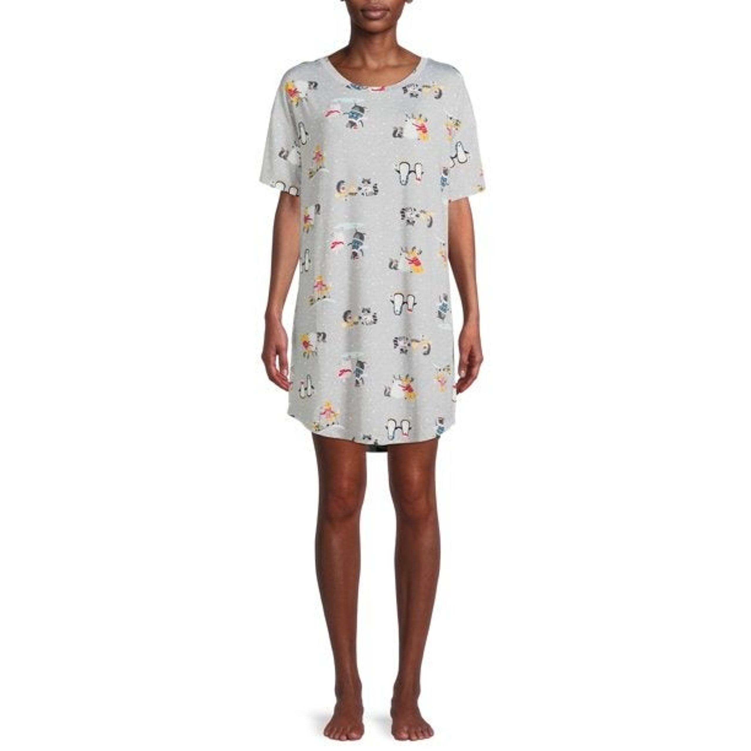 Secret Treasures Women's Penguins Sleep Shirt