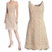 Kobi Halperin Scoop Neck Sleeveless Crochet Fit & Flare Mini Dress size Medium