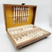 WM Rogers Victorian Rose Silver Plate Flatware Set 42-pieces 8 settings Vintage