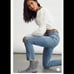 Anthro Citizens of Humanity Jolene Ultra High-Rise Straight Jeans