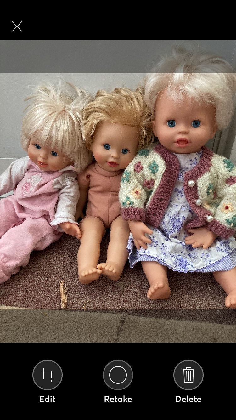 Baby doll lot + clothes + accessories