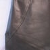 BERMANS AUTHENTIC LEATHER SKIRT-SHELL