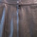 BERMANS AUTHENTIC LEATHER SKIRT-SHELL