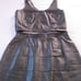 BERMANS AUTHENTIC LEATHER SKIRT-SHELL