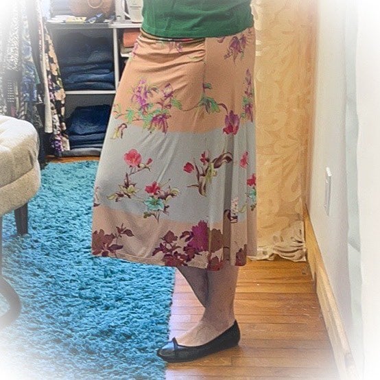 Beautiful Etro Rayon Floral Skirt