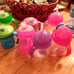 Toddler Bundle 8 Sippy Cups No Spill Soft Spout, Weighted Cups Nuby Trays Mats