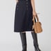 Retail price 19,910 yen, brand new, 23区, light tweed skirt, size 36 (S), navy.