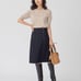 Retail price 19,910 yen, brand new, 23区, light tweed skirt, size 36 (S), navy.
