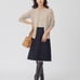 Retail price 19,910 yen, brand new, 23区, light tweed skirt, size 36 (S), navy.