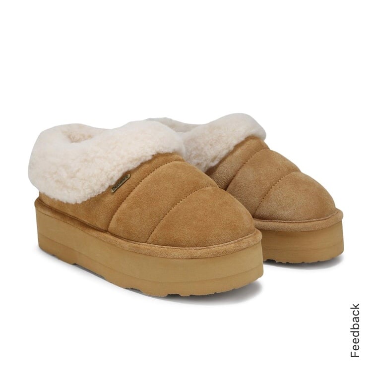 Women’s Bearpaw Ari slipper platform shoes