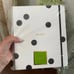 Kate Spade “DECO DOT” RECIPE BINDER/ BOOK NEW