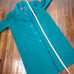 Vintage 80's Emerald Green Long Wool Peacoat ILGWU USA made