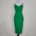 Lavish Alice Spring Green Sophie Origami Folded Ponte Midi Dress Size 2
