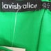 Lavish Alice Spring Green Sophie Origami Folded Ponte Midi Dress Size 2