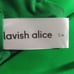 Lavish Alice Spring Green Sophie Origami Folded Ponte Midi Dress Size 2