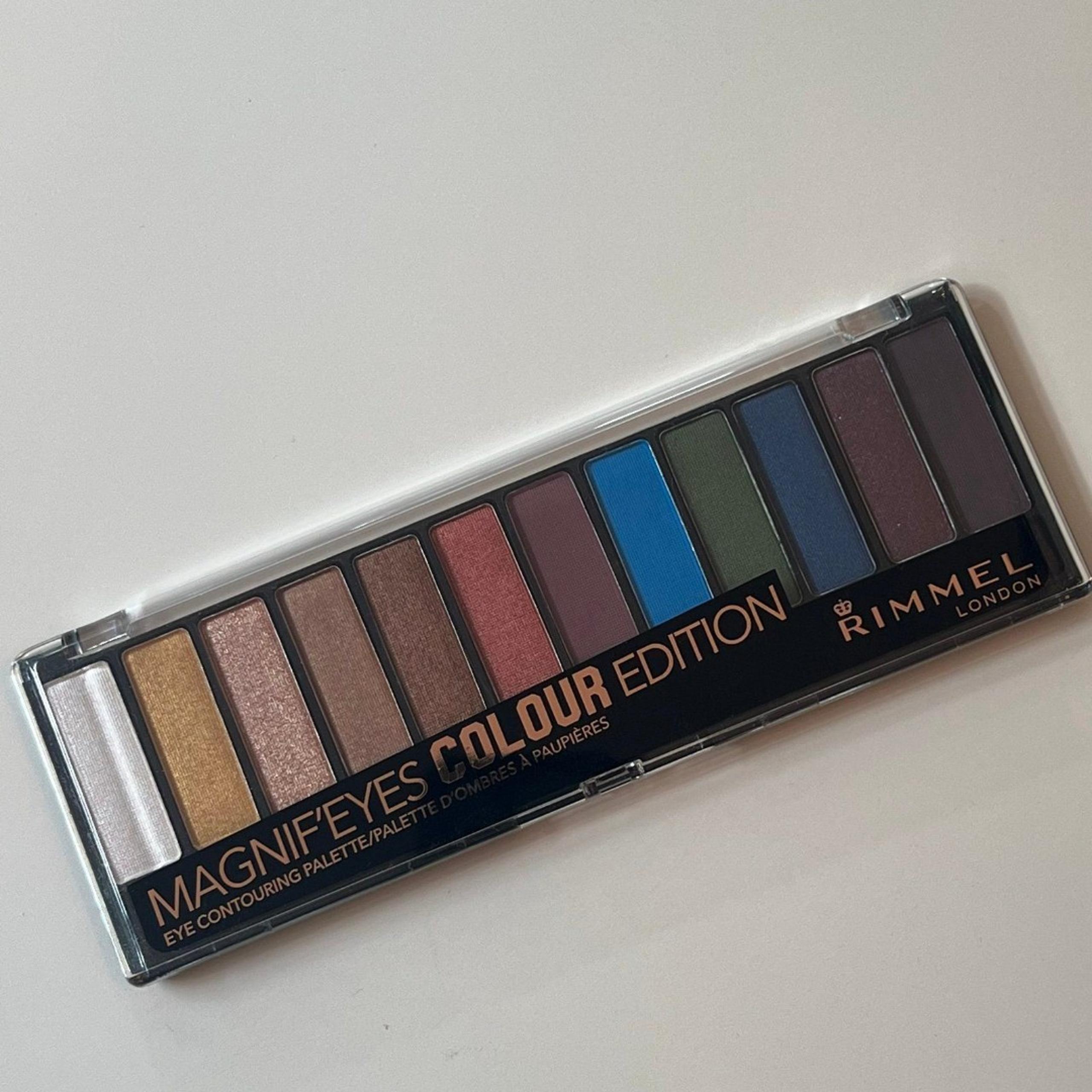 Rimmel London Magnif'eyes Eyeshadow Palette, 004 Colour Edition - Eye Makeup