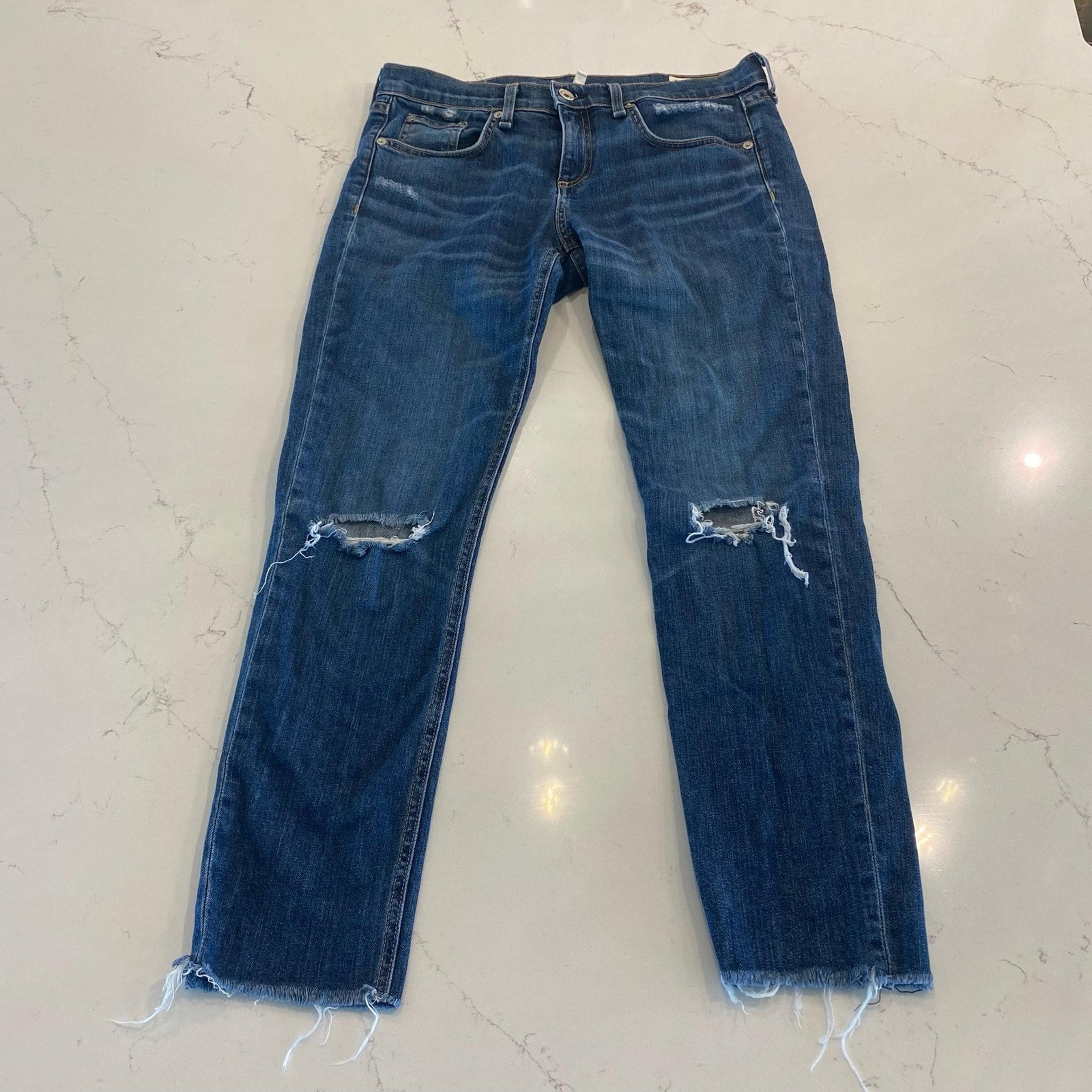 Rag & Bone Dre Capri Jeans in Size 26
